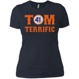 Tom Terrific Patriots t shirt NL3900 Next Level Ladies' Boyfriend T-Shirt
