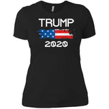 donaltrump 2020 T Shirt NL3900 Next Level Ladies' Boyfriend T-Shirt
