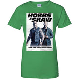 Hobbs & Shaw T-Shirt 2019 Movie HOT Fast&Furious Presents MEN-WOMEN Black-White G200L Gildan Ladies' 100% Cotton T-Shirt