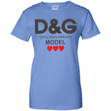 Dolce & Gabbana - Printed Cotton-jersey T-shirt - White G200L Gildan Ladies' 100% Cotton T-Shirt