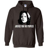 Kamala Harris Justice for the peoples t shirt G185 Gildan Pullover Hoodie 8 oz.