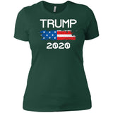 donaltrump 2020 T Shirt NL3900 Next Level Ladies' Boyfriend T-Shirt