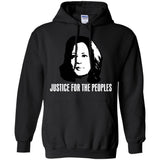 Kamala Harris Justice for the peoples t shirt G185 Gildan Pullover Hoodie 8 oz.