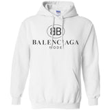 Balenciaga - Logo-print Cotton-jersey T-Shirt - White G185 Gildan Pullover Hoodie 8 oz.