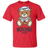 Moschino Man Azure T-Shirt Cotton G200 Gildan Ultra Cotton T-Shirt