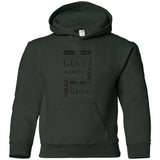 Gucci logomania print gucci men's t shirt G185B Gildan Youth Pullover Hoodie
