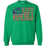 i'm American t shirt G180 Gildan Crewneck Pullover Sweatshirt  8 oz.