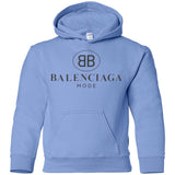 Balenciaga - Logo-print Cotton-jersey T-Shirt - White G185B Gildan Youth Pullover Hoodie