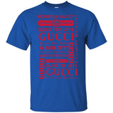 Gucci logomania print Red color gucci men's t shirt G200 Gildan Ultra Cotton T-Shirt