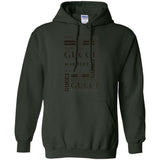 Gucci logomania print gucci men's t shirt G185 Gildan Pullover Hoodie 8 oz.