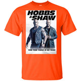 Hobbs & Shaw T-Shirt 2019 Movie HOT Fast&Furious Presents MEN-WOMEN Black-White G200B Gildan Youth Ultra Cotton T-Shirt