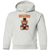 Moschino Circus Bear T-shirt Black - Black G185B Gildan Youth Pullover Hoodie
