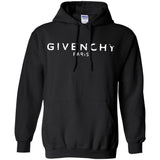 Givenchy Men's Destroyed Logo Graphic T-Shirt, Black, Men's G185 Gildan Pullover Hoodie 8 oz.