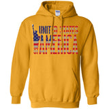 i'm American t shirt G185 Gildan Pullover Hoodie 8 oz.
