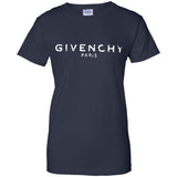 Givenchy Men's Destroyed Logo Graphic T-Shirt, Black, Men's G200L Gildan Ladies' 100% Cotton T-Shirt