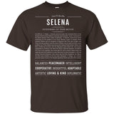 Selena  Classic Name Print t shirt G200 Gildan Ultra Cotton T-Shirt
