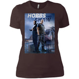 Hobbs & Shaw T-Shirt 2019 HOT Fast & Furious Presents Summer Men's Black And White S-5XL NL3900 Next Level Ladies' Boyfriend T-Shirt