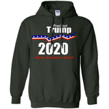 President Trump keep America great 2020 G185 Gildan Pullover Hoodie 8 oz.