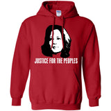 Kamala Harris Justice for the peoples t shirt G185 Gildan Pullover Hoodie 8 oz.