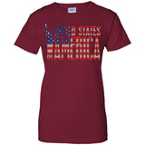 i'm American t shirt G200L Gildan Ladies' 100% Cotton T-Shirt