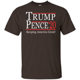 Trump pense keep America great 2020 G200 Gildan Ultra Cotton T-Shirt