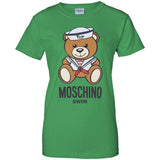 Moschino Man Azure T-Shirt Cotton G200L Gildan Ladies' 100% Cotton T-Shirt