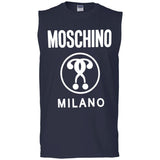 Moschino Kids - logo print T-shirt - kids - Cotton G270 Gildan Men's Ultra Cotton Sleeveless T-Shirt