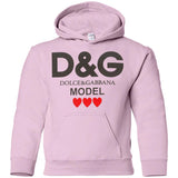Dolce & Gabbana - Printed Cotton-jersey T-shirt - White G185B Gildan Youth Pullover Hoodie