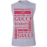 Gucci logomania print Red color gucci men's t shirt G270 Gildan Men's Ultra Cotton Sleeveless T-Shirt