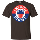 AMERICA FIRST! T shirt G200B Gildan Youth Ultra Cotton T-Shirt