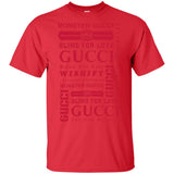 Gucci logomania print Red color gucci men's t shirt G200 Gildan Ultra Cotton T-Shirt