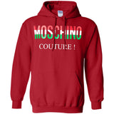 Moschino - Couture logo T-shirt - men - Cotton - 50 - Black G185 Gildan Pullover Hoodie 8 oz.