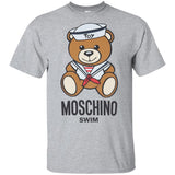 Moschino Man Azure T-Shirt Cotton G200 Gildan Ultra Cotton T-Shirt