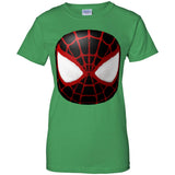 Spider man mask T Shirt G200L Gildan Ladies' 100% Cotton T-Shirt