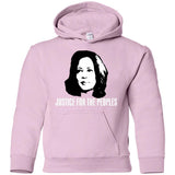 Kamala Harris Justice for the peoples t shirt G185B Gildan Youth Pullover Hoodie