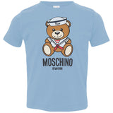 Moschino Man Azure T-Shirt Cotton 3321 Rabbit Skins Toddler Jersey T-Shirt