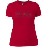 Make america great again t shirt NL3900 Next Level Ladies' Boyfriend T-Shirt