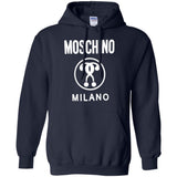 Moschino Kids - logo print T-shirt - kids - Cotton G185 Gildan Pullover Hoodie 8 oz.
