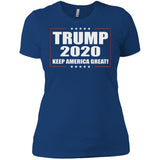 Donald Trump Keep America Great 2020 NL3900 Next Level Ladies' Boyfriend T-Shirt