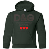 Dolce & Gabbana - Printed Cotton-jersey T-shirt - White G185B Gildan Youth Pullover Hoodie