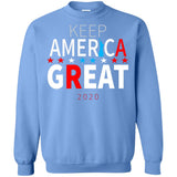 Keep American great 2020 G180 Gildan Crewneck Pullover Sweatshirt  8 oz.