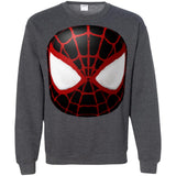 Spider man mask T Shirt G180 Gildan Crewneck Pullover Sweatshirt  8 oz.