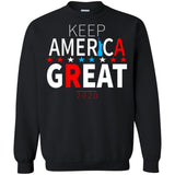 Keep American great 2020 G180 Gildan Crewneck Pullover Sweatshirt  8 oz.