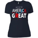 Keep American great 2020 NL3900 Next Level Ladies' Boyfriend T-Shirt