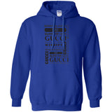 Gucci logomania print gucci men's t shirt G185 Gildan Pullover Hoodie 8 oz.