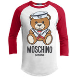 Moschino Man Azure T-Shirt Cotton T200 Sport-Tek Sporty T-Shirt