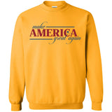Make america great again t shirt G180 Gildan Crewneck Pullover Sweatshirt  8 oz.