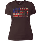 i'm American t shirt NL3900 Next Level Ladies' Boyfriend T-Shirt