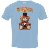 Moschino Circus Bear T-shirt Black - Black 3321 Rabbit Skins Toddler Jersey T-Shirt