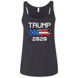 donaltrump 2020 T Shirt 6488 Bella + Canvas Ladies' Relaxed Jersey Tank